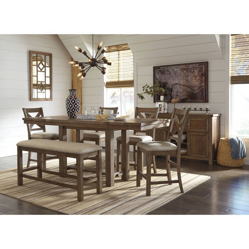 Moriville Rectangular Extendable Dining Table - Signature Design by Ashley, 6 of 9