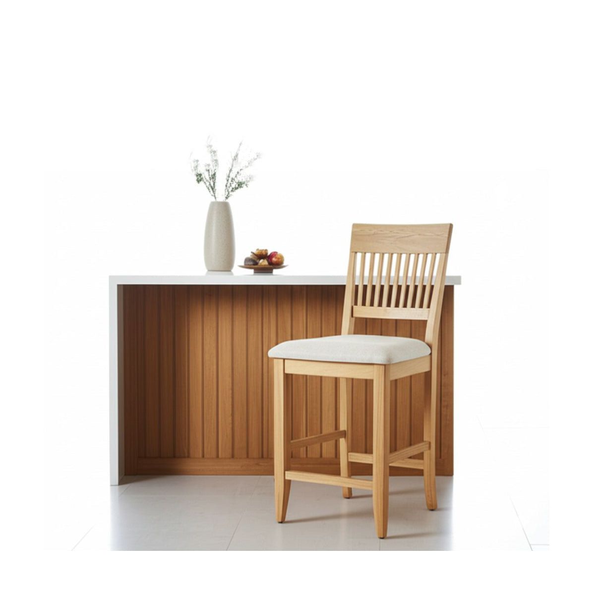 Aspen Pub Chairs, Antique Natural (Set of 2)