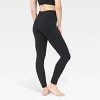 Wander By Hottotties Women's Velvet Lined Thermal Leggings - Black