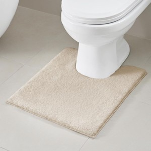 SEVOBAL Bathroom Rugs Bath Mat Rug Home Decor Carpet Shower Mat Non-Skid for Toilet Side Floor Shower Room Bathroom, Beige, 24"*20"*0.75" - 1 of 4