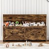 47.2" Wood Storage Bench w/Safety Hinges & 20-Min Assembly | Toy Chest for Entryway, Living Room & Bedroom - 4 of 4
