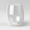 12oz 4pk Glass Atherton Stemless Wine Glasses - Threshold™ : Target