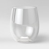 20ct Plastic Stemless Wine Glasses Gold - Spritz™ : Target