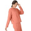 Hanes Originals Comfywear Women's French Terry Crewneck Pullover - 2 of 4