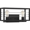 Quoizel Lighting Awendaw 2 - Light Vanity in  Matte Black - 3 of 4