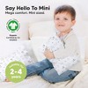 KeaBabies Mini Toddler Pillow with Pillowcase, 9x13 Small Pillow for Toddler, Soft Kids Pillow for Sleeping, Travel, Age 2-4 - 3 of 4