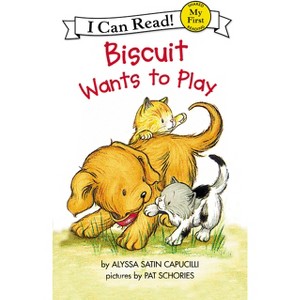 Biscuit Wants to Play - (My First I Can Read) by  Alyssa Satin Capucilli (Paperback) - 1 of 1