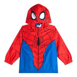 Marvel Spider-Man Toddler Boy or Girl Cosplay Hooded Windbreaker