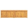 Garden Box Natural Wood Solid Teak Wood 78.7x19.7x21.7 in - 4 of 4