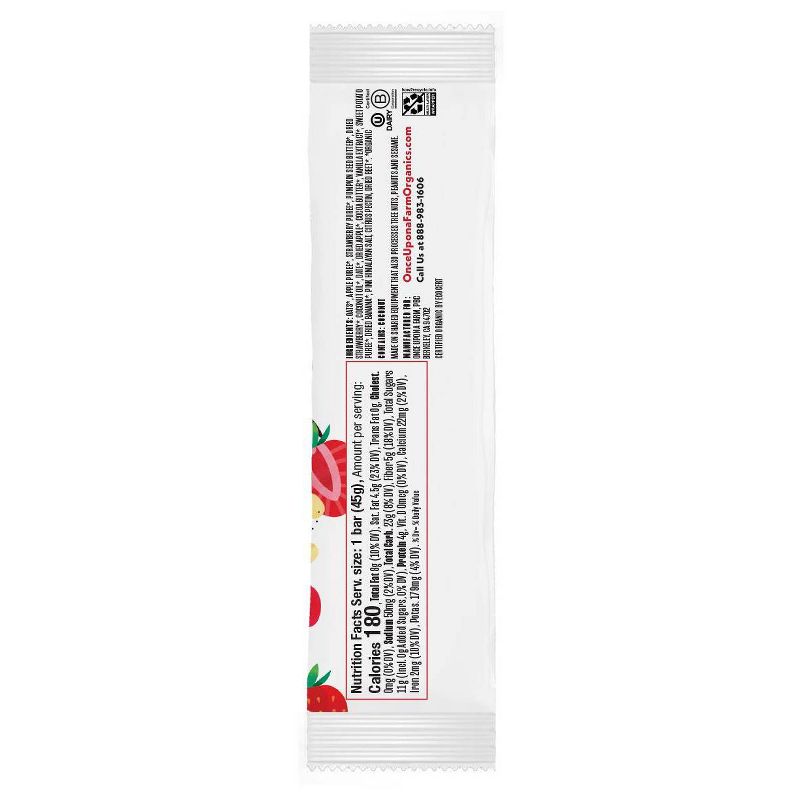Once Upon a Farm Strawberry Organic Refrigerated Oat Bar - 1.6oz, 3 of 5