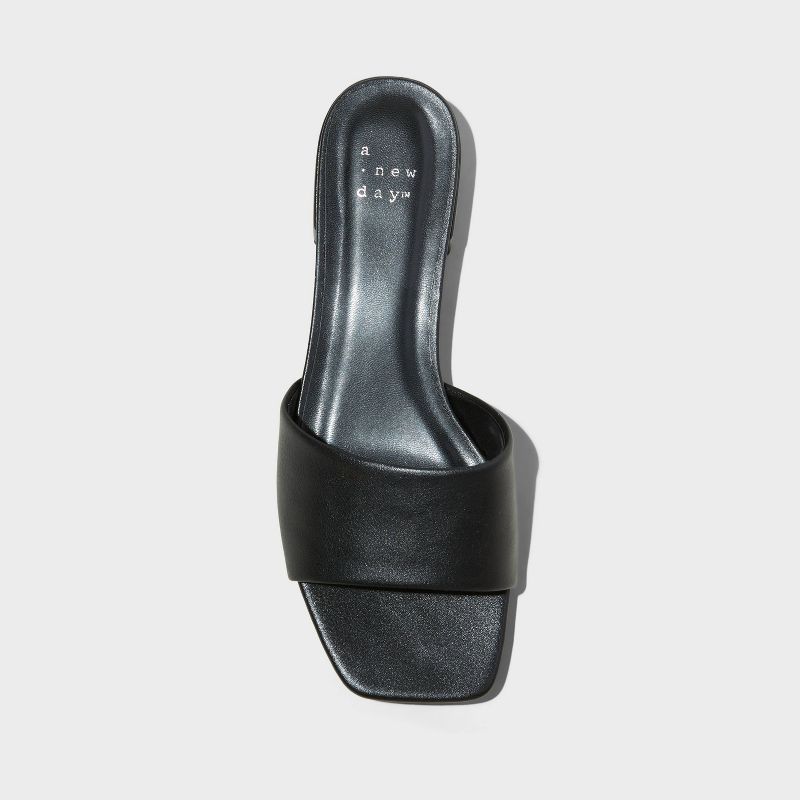 Women's Tori Mule Heels with Memory Foam Insole - A New Day™, 4 of 6
