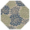 JONATHAN Y Zinnia Modern Floral Textured Weave Indoor/Outdoor Area Rug - 2 of 4