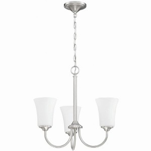 Craftmade Lighting Gwyneth 3 - Light Chandelier in  Brushed Polished Nickel - 1 of 1