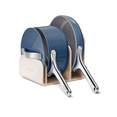 Navy Aluminum Non-Stick Mini Fry and Sauce Pan Set