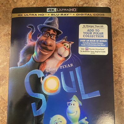 Soul Disney Pixar Pelicula Blu ray Dvd DISNEY PIXAR Soul Disney Pixar Pelicula  Blu ray Dvd