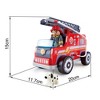 Hape Fire Truck Playset with Action Figure & Rescue Dog, Toddler & Children - 3 of 4