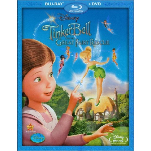 Tinker Bell And The Great Fairy Rescue 2 Discs Blu Ray Dvd Target