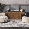 Hauteloom Kirkland Dark Blue Marble Rug - 2 of 4