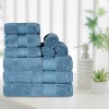 Luxury Cotton Heavyweight Solid Plush Towel Set by Blue Nile Mills - 2 of 4
