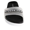 bebe Women's Casual Pool Slide Sandals with Translucent Upper and Logo Patch - 4 of 4