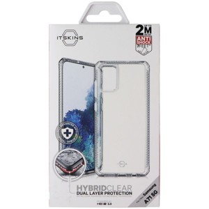 ITSKINS Hybrid R // Clear Case for Samsung Galaxy Z Fold3 5G - Black/Transparent - 1 of 1