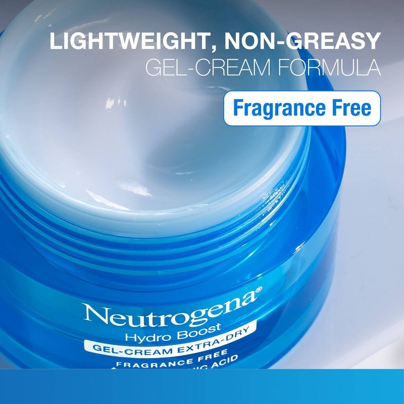 Neutrogena Hydro Boost Face Moisturizer with Hyaluronic Acid - Fragrance Free - 1.7oz, 6 of 16