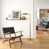 VYNXARIA 65"H Minimalist Floor Lamp, Slim Standing Light with Neutral Shade for Contemporary Living Room - 3 of 4
