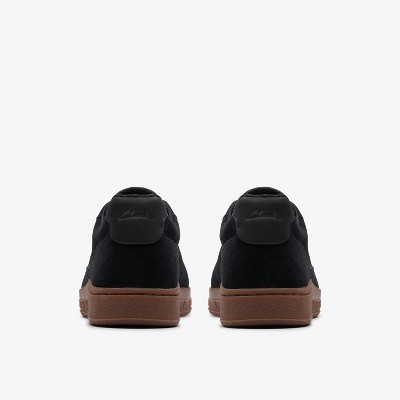 Clarks Mens Craft Rally Ace Black Suede Shoes 8.5 Medium — фото 4