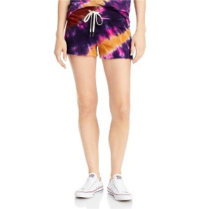 n:philanthropy Womens Rum Deconstructed Casual Mini Shorts - 1 of 1