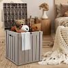 50 Gallon Resin Deck Box, Lockable Waterproof Ourdoor Storage Container for Pool Accessories, Patio and Garden - 2 of 4