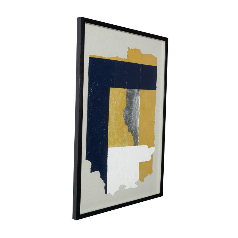 36" x 24" Canvas Abstract Mixed Media Inspired Framed Wall Art - Olivia & May, 3 of 5