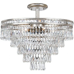 Crystorama Lighting Mercer 7 - Light Chandelier in  Olde Silver - 1 of 4