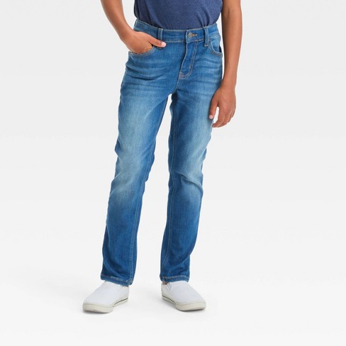 Slim Taper Straight Leg Jeans With Washwell™