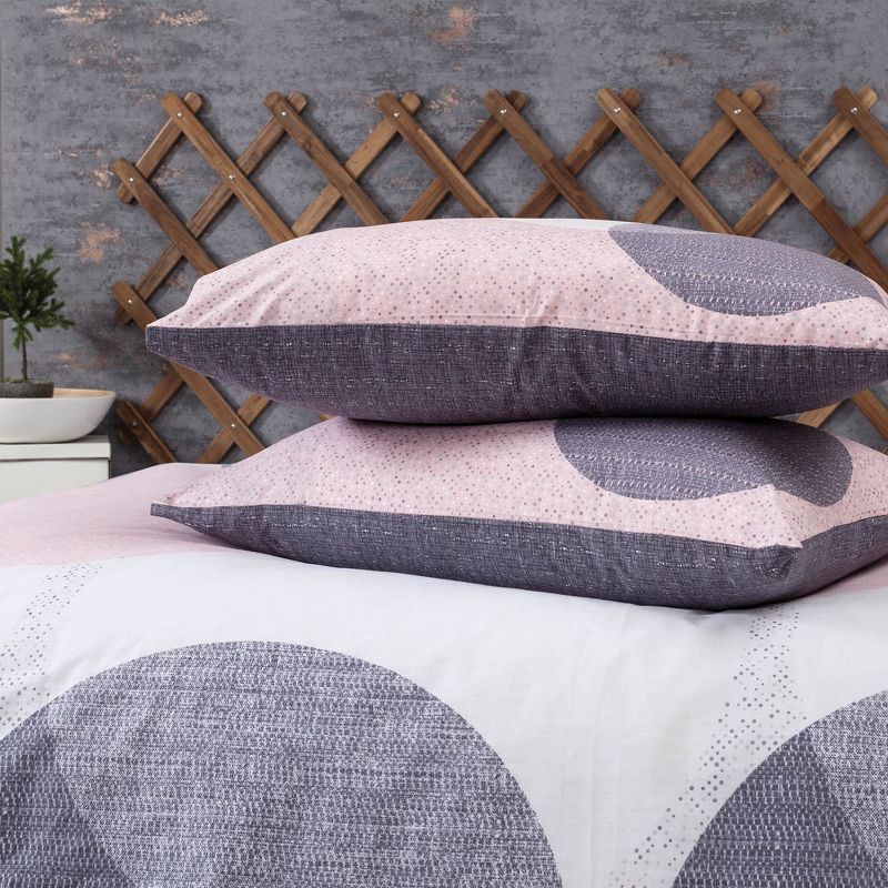 Sussexhome Modeline Collection High Quality Cotton Set, 1 Duvet Cover, 1 Fitted Sheet and 2 Pillowcases, 3 of 8