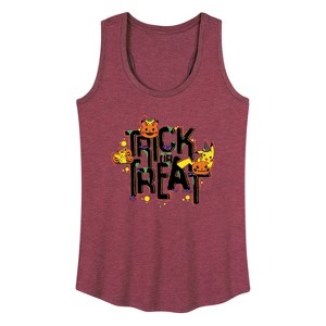 Women's - Pokémon - Trick Or Treat Graphic Racerback Tank - 1 of 4