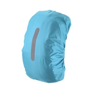 Unique Bargains Waterproof Backpack Rain Cover with Vertical Reflective Strap - 1 of 4