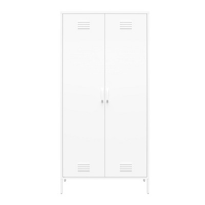 2 Door Cache Metal Locker Storage Cabinet Pink - Novogratz : Target