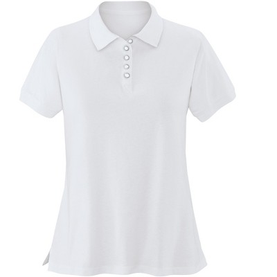 Collections Etc Ladies Soft Knit Polo