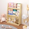 LOVMOR 3 Tier Kids Bookshelf,Book Shelf and Storage with Ideal Height for Kids Rooms, Bedrooms, Playrooms, and Classrooms Organized - 2 of 4