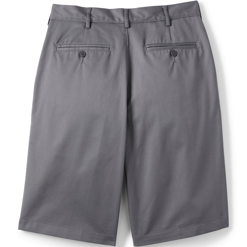 School Uniform Young Men's Plain Front Blend Chino Shorts, 4 of 5