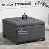 PAGED 30.7" Footrest Ottoman Modern Coffee Table with Gold Base and Wood Frame, Entryway Shoe Bench for Living Room, Bedroom - 4 of 4