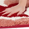 Unique Bargains Soft Cute Non-Slip Water Absorbent Thick Shaggy Bath Mat - 3 of 4