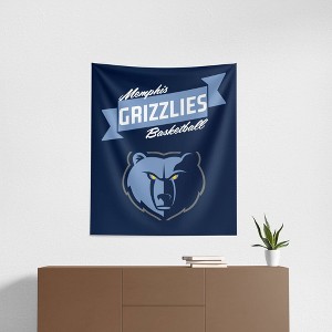 NBA Memphis Grizzlies Premium Printed Wall Hanging - 1 of 4