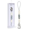 Pacifier Clips - Baby Pacifier Holder Silicone Binky Clip for Boys/Girls - The Ultimate Newborn Gift Set BPA Free - 2 of 4