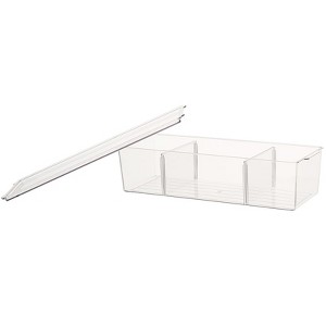 The Lakeside Collection 3-Compartment Snack Storage Boxes - 1 of 2