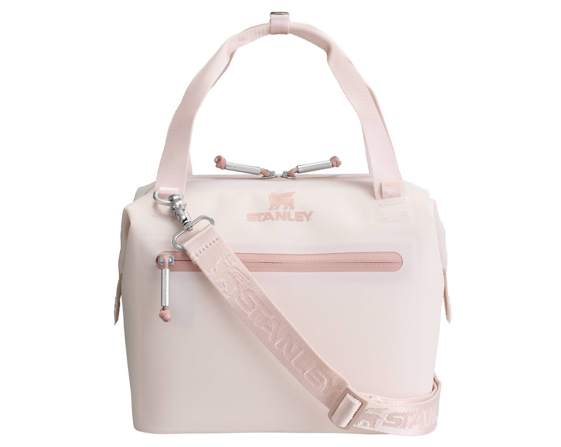 Stanley 10 Cans/7.4qt All Day Julienne Mini Bag Cooler - Rose Quartz: Soft-Sided Cooler
