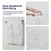 8pc 100% Combed Cotton Towel Set (2 Bath, 2 Hand, 4 Wash) by Sweet Home Collection™ - 4 of 4