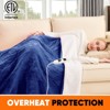 Inhand Heated Blanket Electric Heating Blanket Auto-Off 10 Heat Level Over-Heat Protection Flannel ETL Certified - 2 of 4