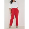 ELOQUII Women's Plus Size Kady Fit Double-Weave Pant - 4 of 4