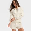 Women's Fleece Zip-Up Sweatshirt - Auden™ - 3 of 4